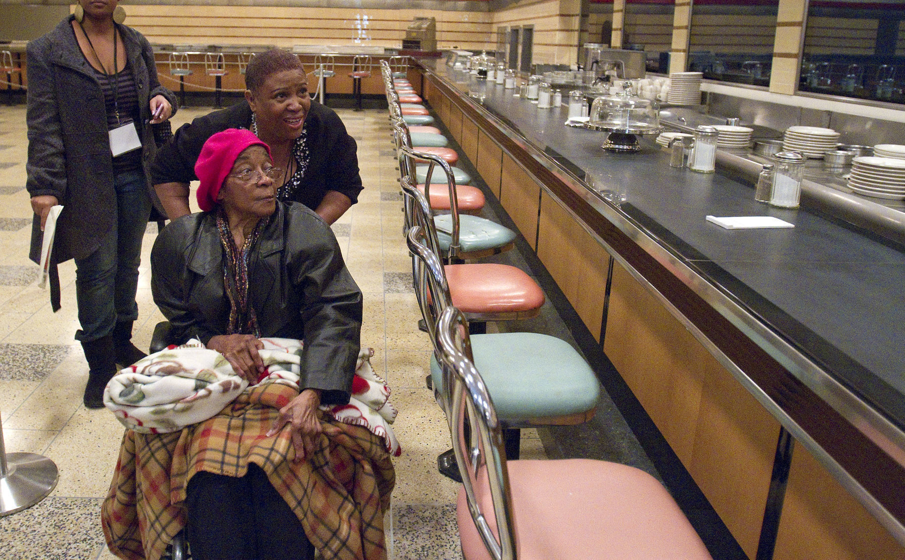 Geneva Tisdale tours civil rights museum (copy) (copy)
